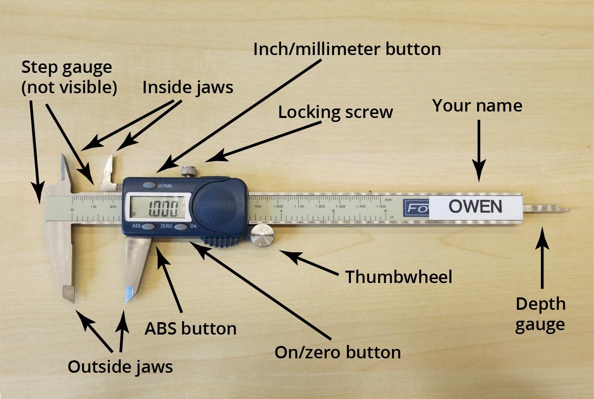 Proper Use Of Digital Calipers Bantam Tools