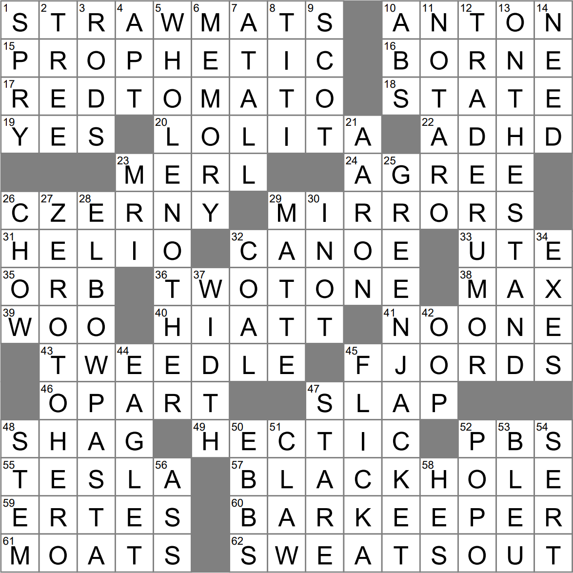 beethoven's third crossword