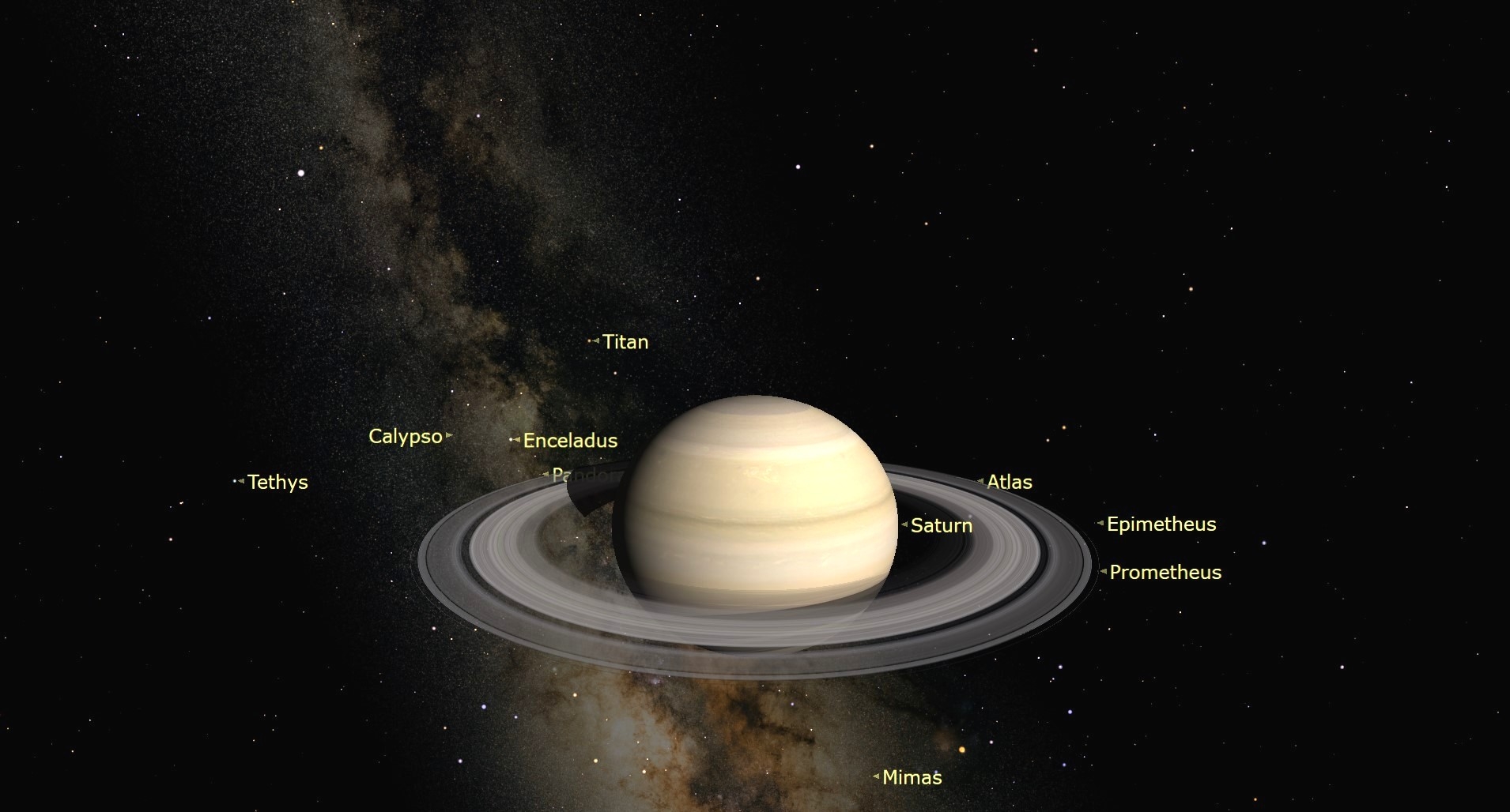 moon of saturn crossword clue