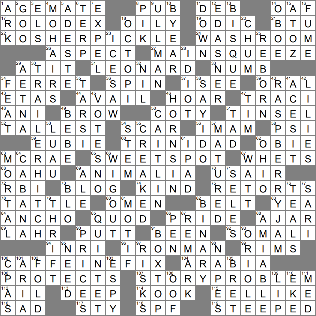 part of qed crossword clue