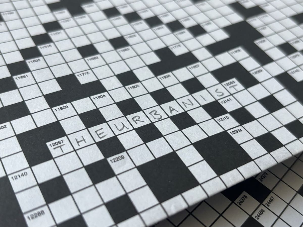 Quiz Your Knowledge With The Urbanist Crossword Puzzle For May 18 The Urbanist