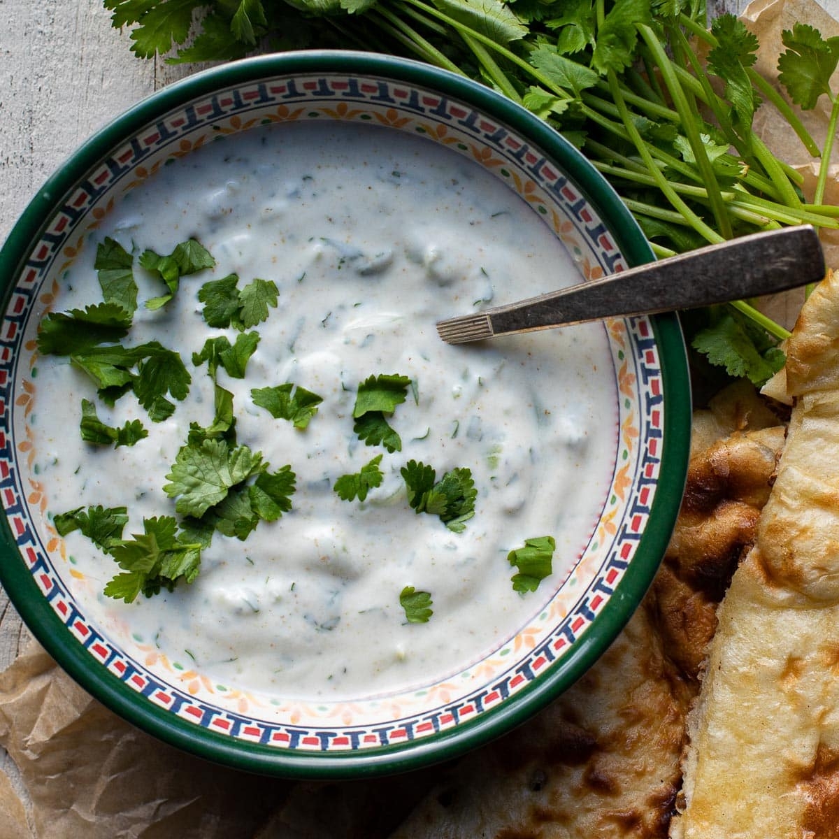 yogurt braised indian entree