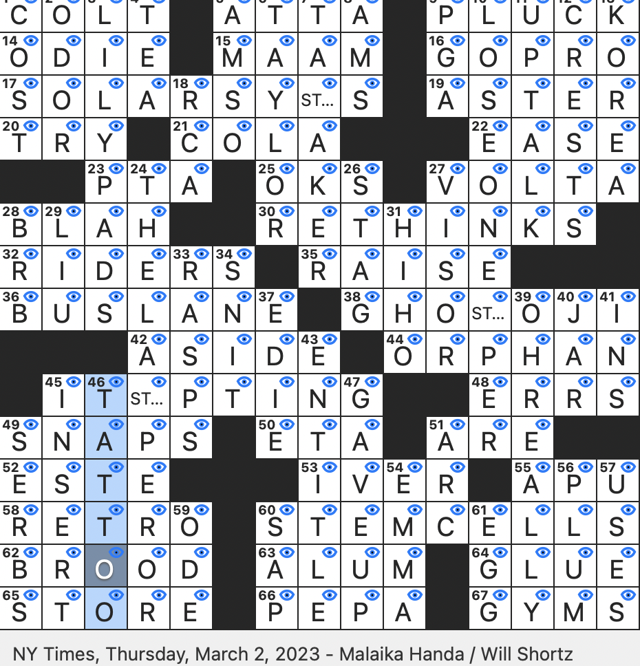 roti flour crossword 4 letters