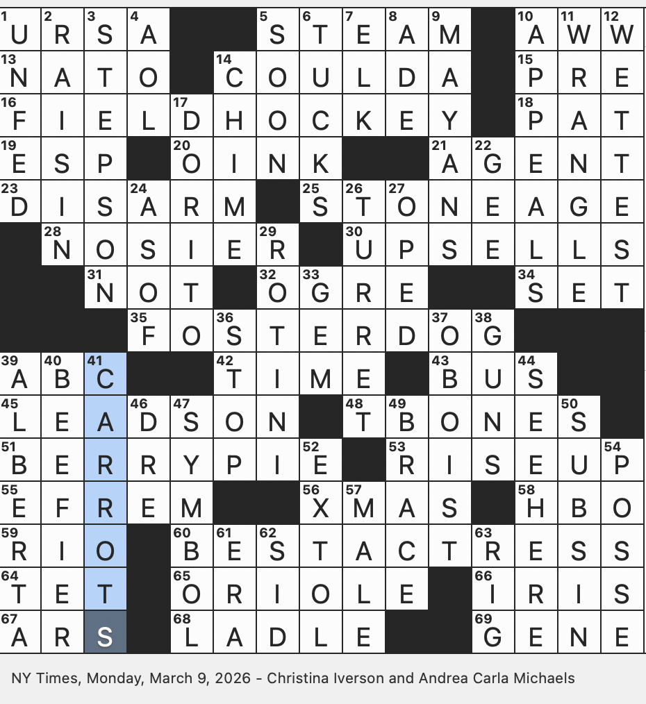 well chosen crossword clue 3 letters