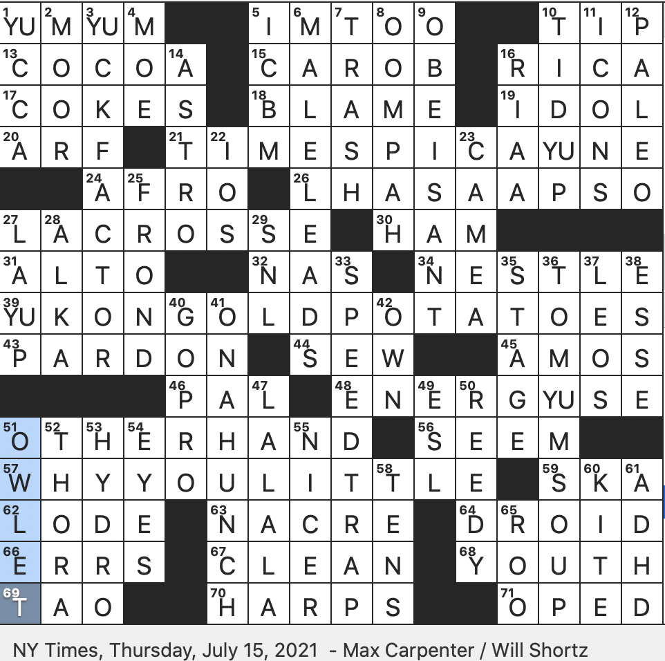 sour crossword clue 4 letters
