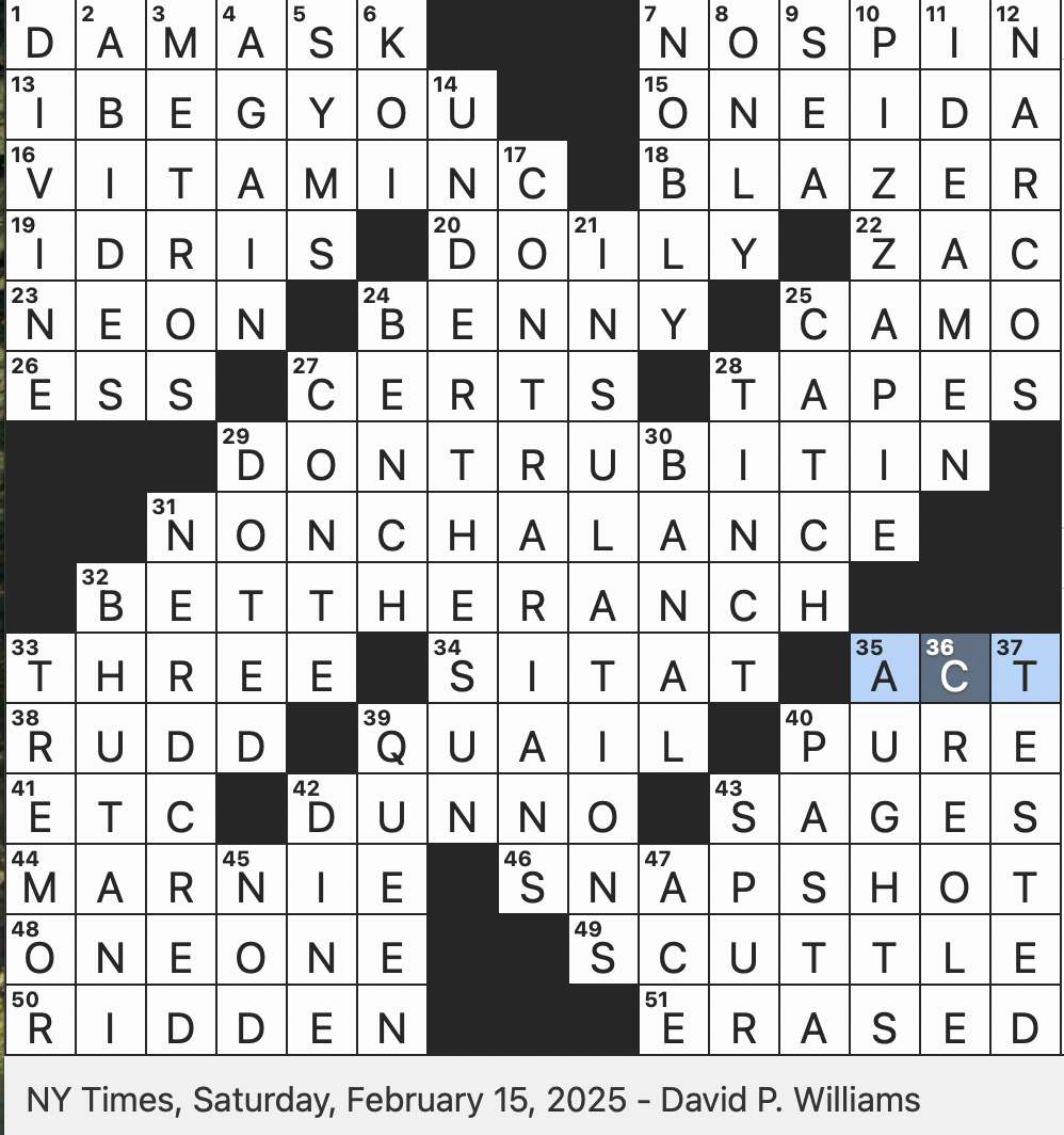 Rex Parker Does The NYT Crossword Puzzle Comestible Mentioned In That s Amore SAT 2 15 25 Thimphu Native Var Big Name In Flatware Weaving Technique Named After A City In Rex Parker Does The NYT Crossword Puzzle Comestible Mentioned In That s Amore SAT 2 15 25 Thimphu Native Var Big Name In Flatware Weaving Technique Named After A City In
