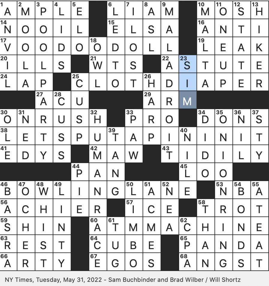 cost dant crossword clue