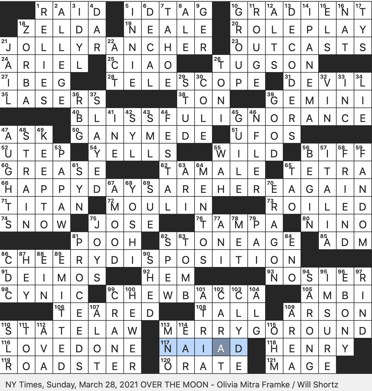 perfect nyt crossword