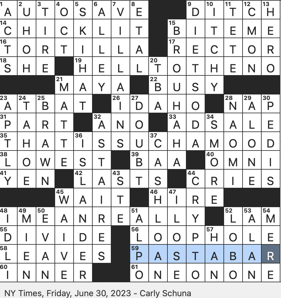 top execs collectively crossword clue