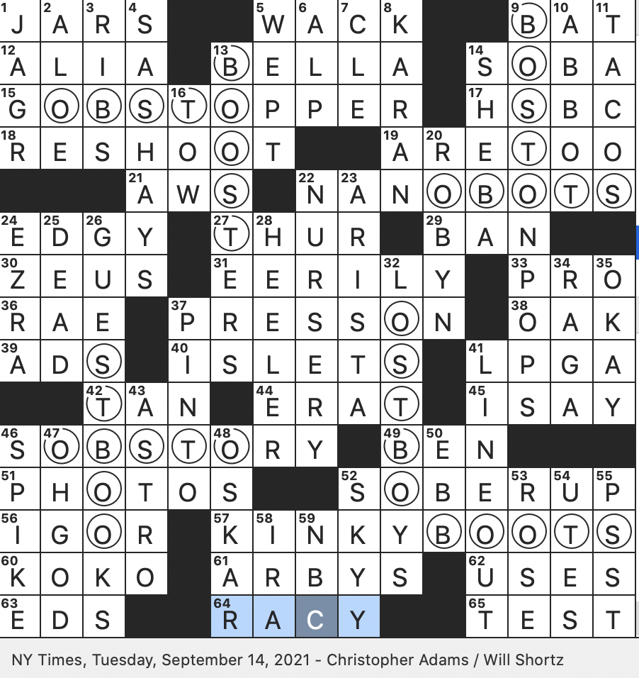 us operative crossword clue