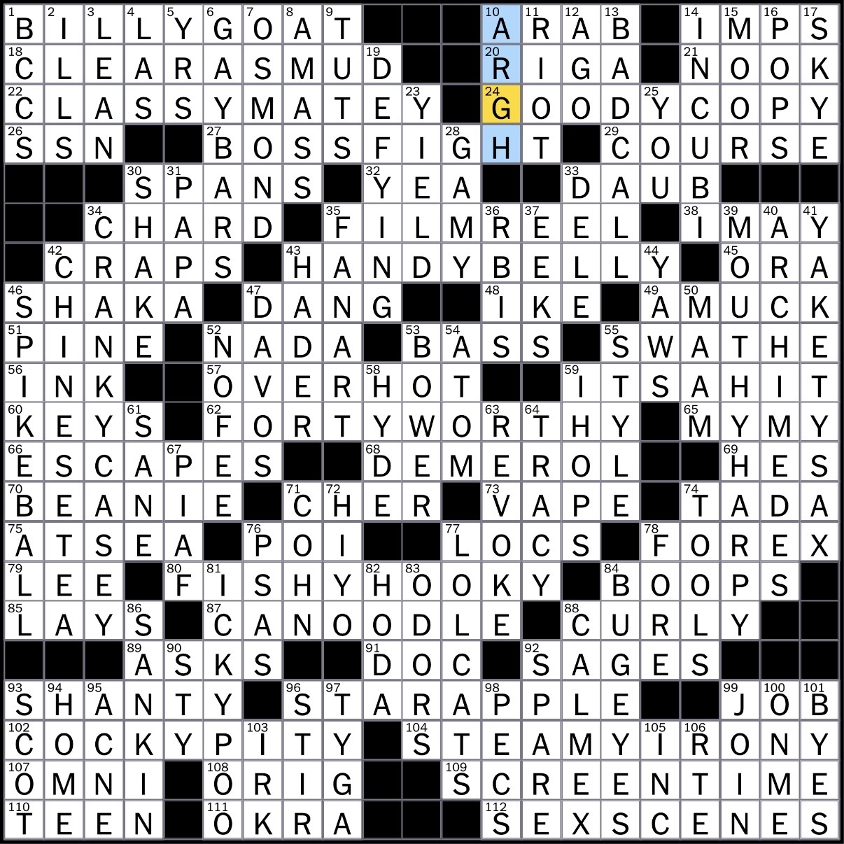Rex Parker Does The NYT Crossword Puzzle Portree Is The Capital Of This Isle SUN 10 5 25 Rapper With A Feline sounding Name Ad Council Spots For Short Swiss Locale