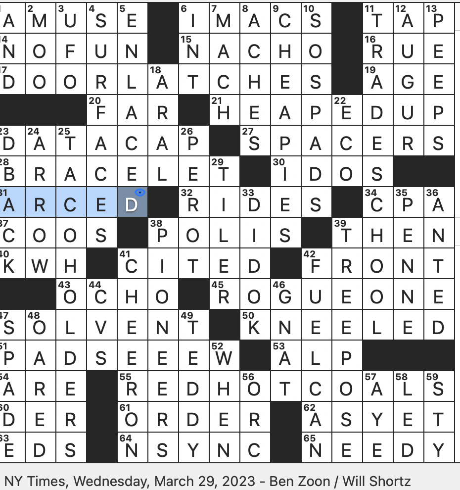 Rex Parker Does The NYT Crossword Puzzle Prelude To Bandwidth Throttling WED 3 29 23 Ernst Who Studied Sonic Booms Thai Dish That Translates As Fried With Soy Sauce Yogi s Rex Parker Does The NYT Crossword Puzzle Prelude To Bandwidth Throttling WED 3 29 23 Ernst Who Studied Sonic Booms Thai Dish That Translates As Fried With Soy Sauce Yogi s