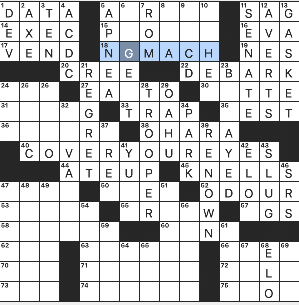 part of nb crossword clue 4 letters