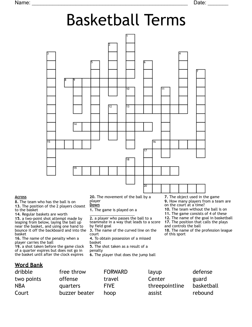 Rugby Crossword WordMint Rugby Crossword WordMint