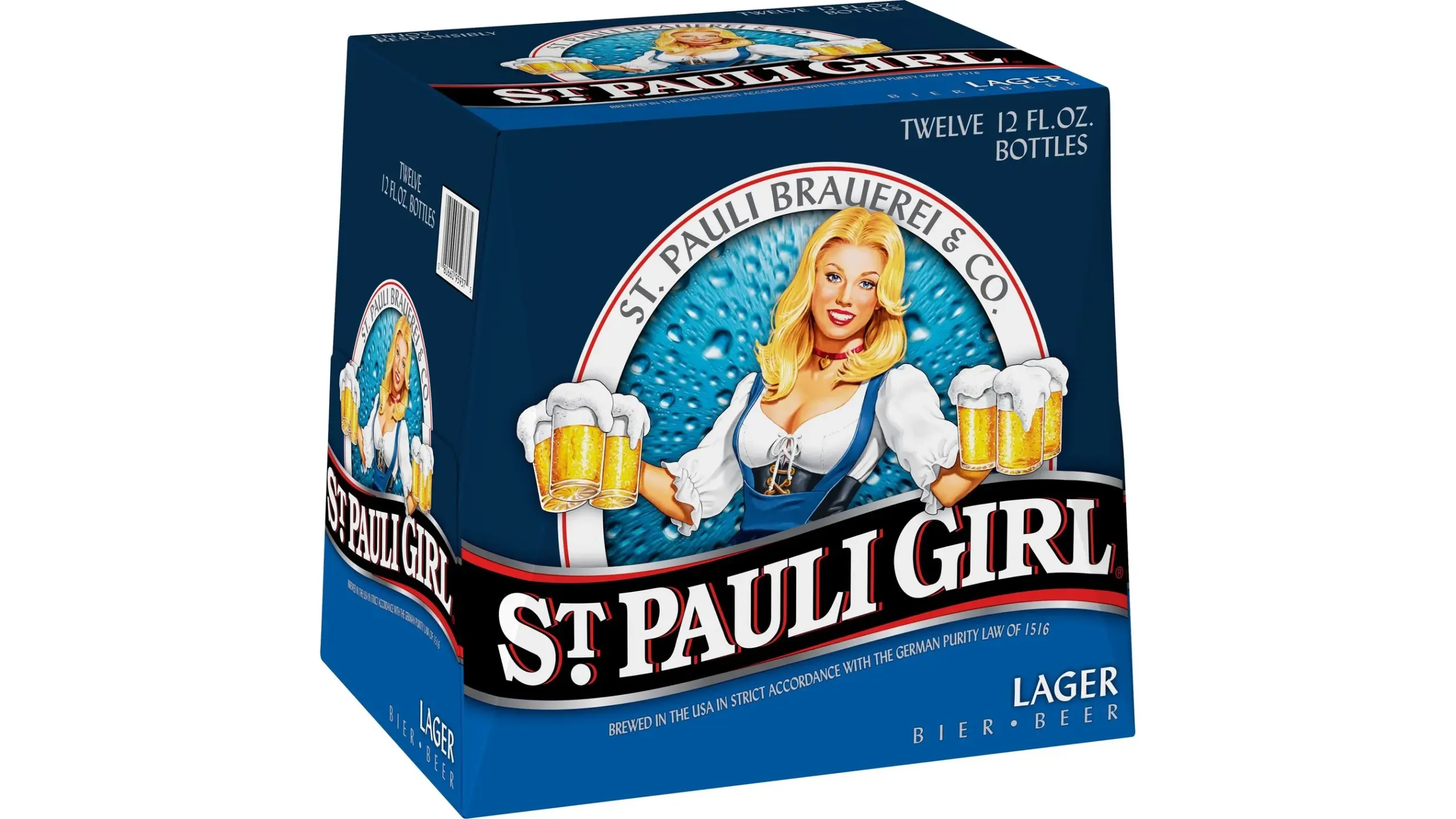Saint Pauli Girl Lager Bottles 12 Fl Oz X 12 Ct Delivery Near Me Doordash