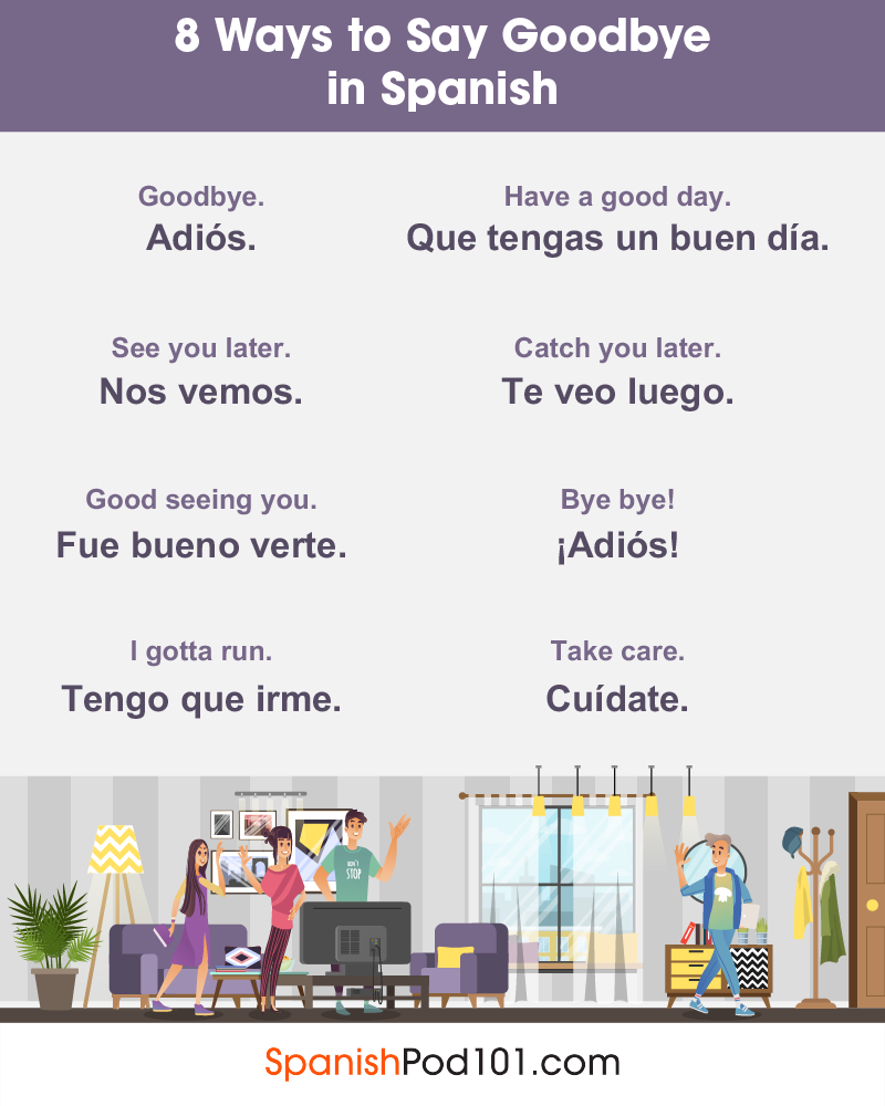 Saying Goodbye In Spanish A Farewell For Any Occasion