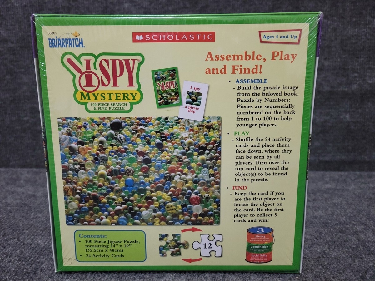 Scholastic 100 Piece Puzzle I SPY MYSTERY EBay Scholastic 100 Piece Puzzle I SPY MYSTERY EBay