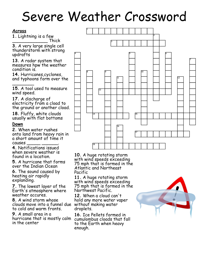 Scientific Measurement Crossword WordMint
