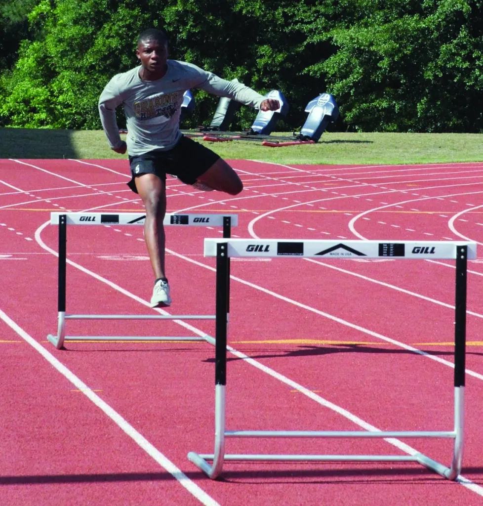 hurdles before some touchdowns