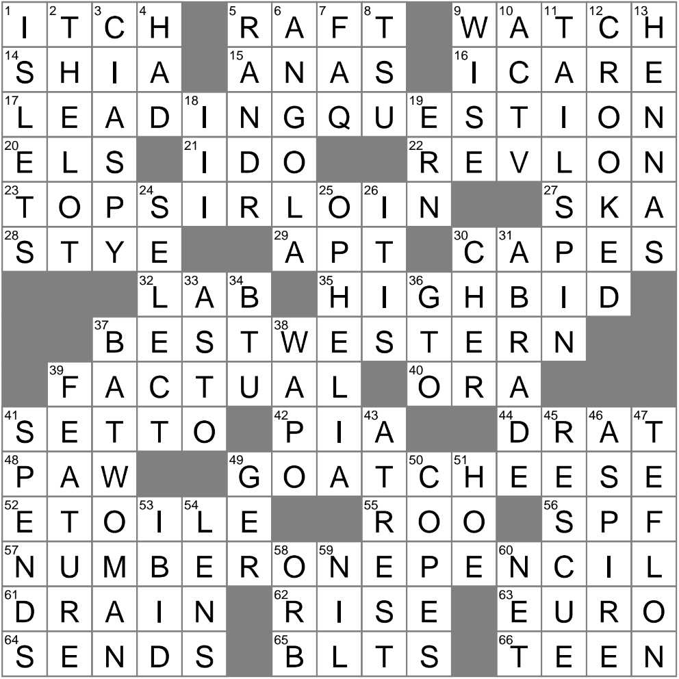 Severe Decline Crossword Clue Archives LAXCrossword
