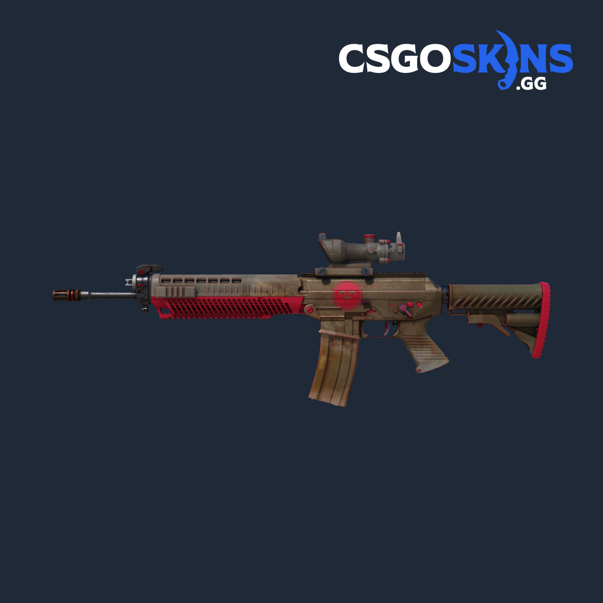 SG 553 Berry Gel Coat CSGOSKINS GG