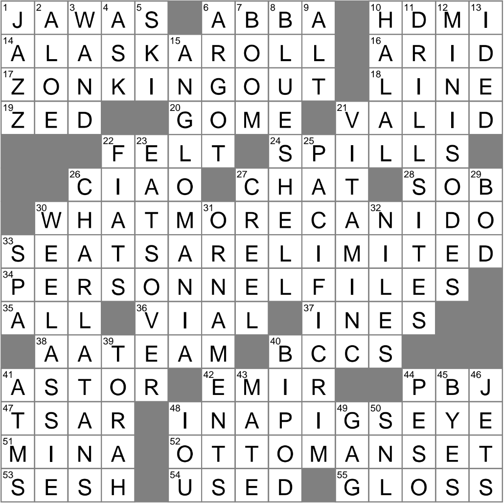 Short Stack At A Startup Perhaps Crossword Clue Archives LAXCrossword