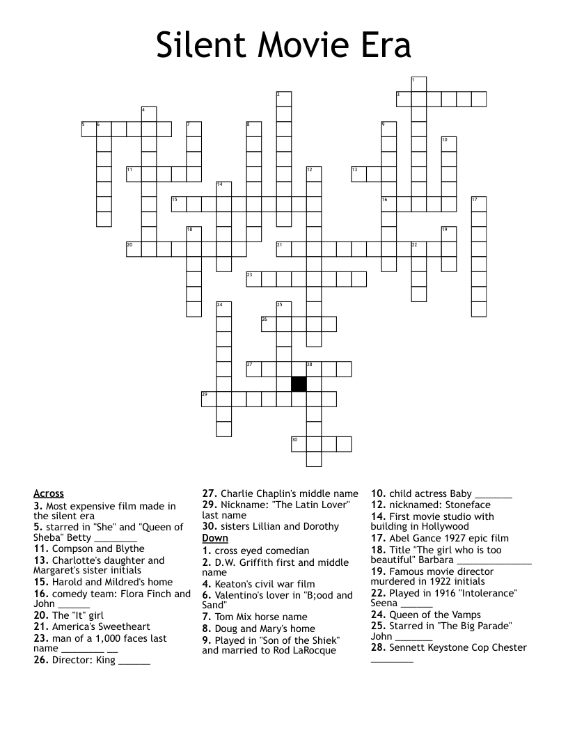actress chaplin crossword clue actress chaplin crossword clue