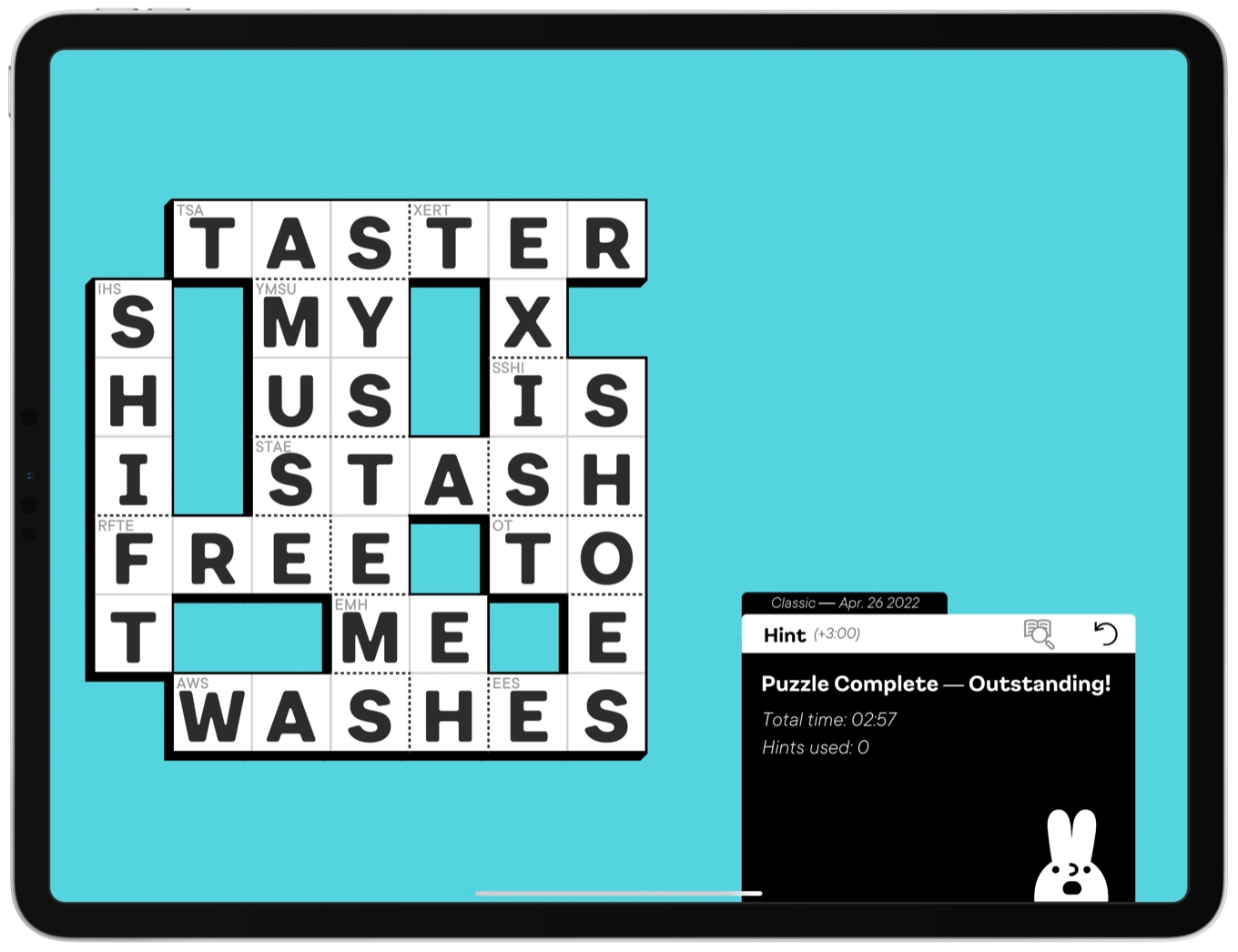 expensive streaming ad error crossword clue