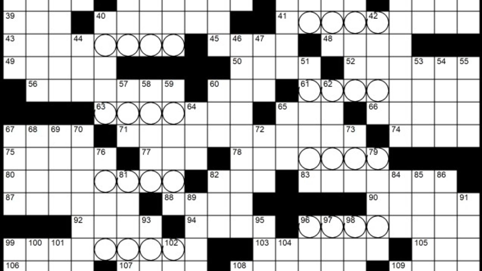 Solution To Evan Birnholz s April 9 Crossword Things Are Going Swimmingly The Washington Post Solution To Evan Birnholz s April 9 Crossword Things Are Going Swimmingly The Washington Post