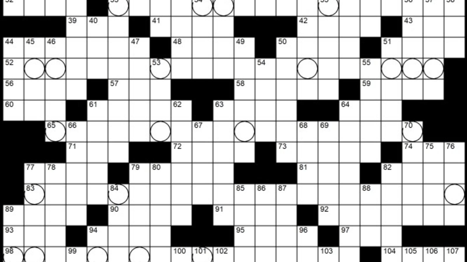 Solution To Evan Birnholz s March 15 Crossword Catching A Movie The Washington Post