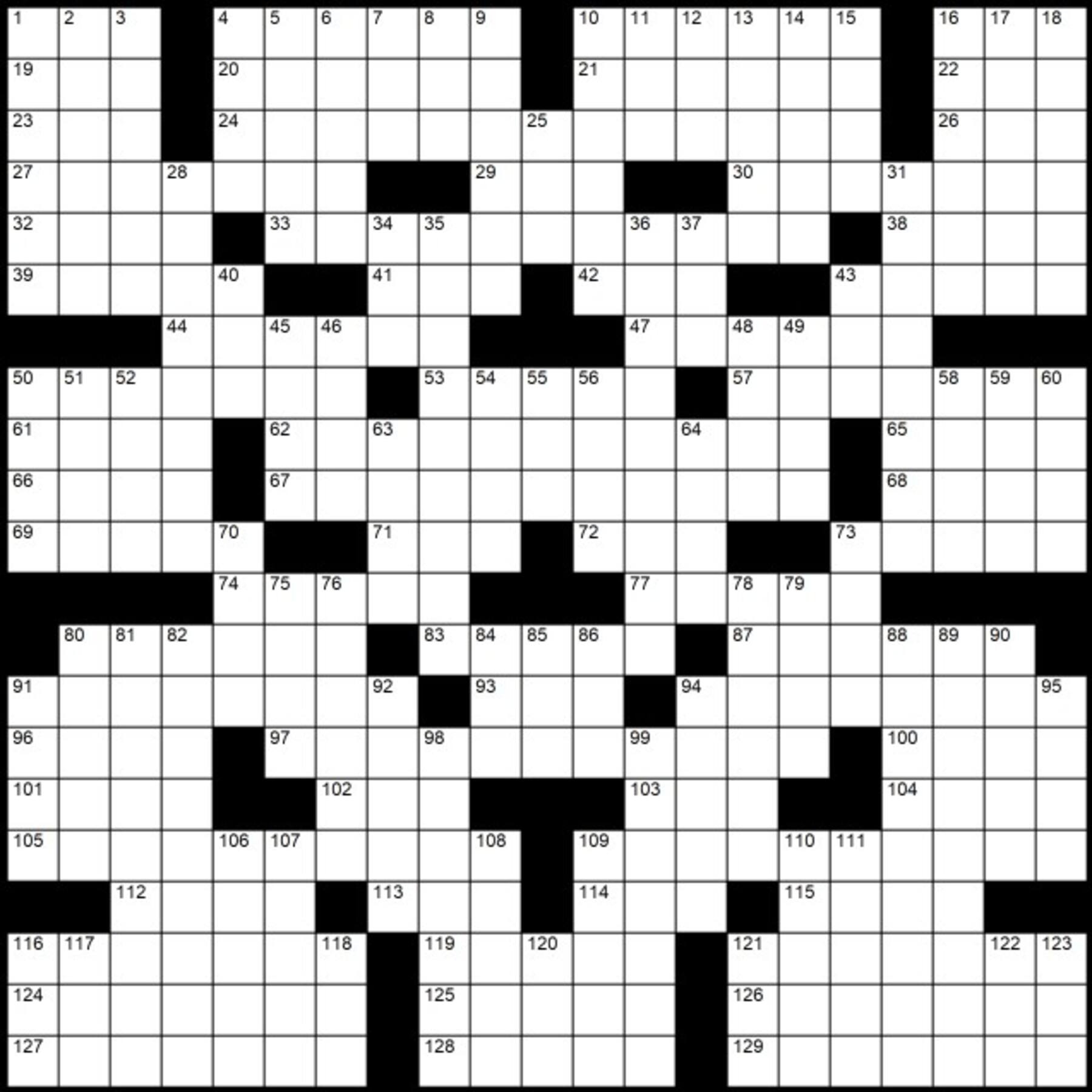 Solution To Evan Birnholz s May 17 Post Magazine Crossword The Last Dance The Washington Post