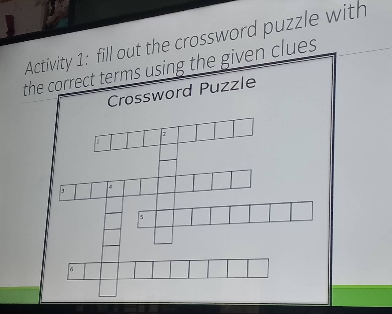 field where accidents are common crossword