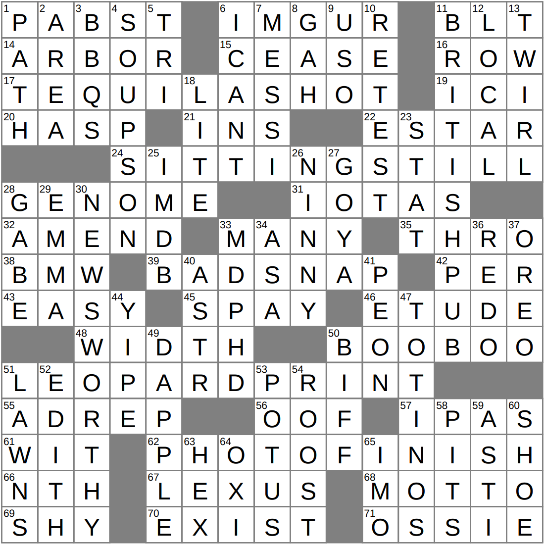 Source Of Some Memes Crossword Clue Archives LAXCrossword
