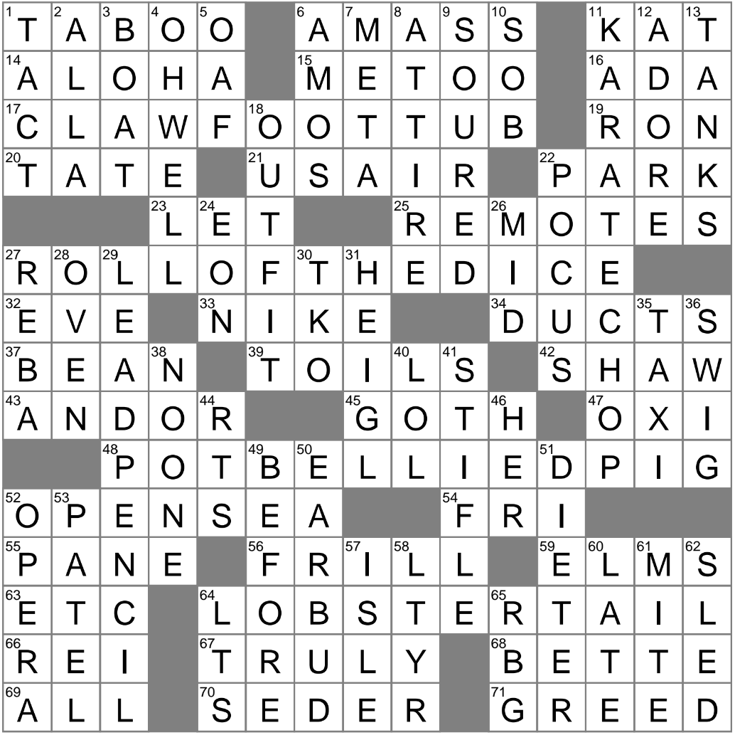 lion star patel crossword 3 letters