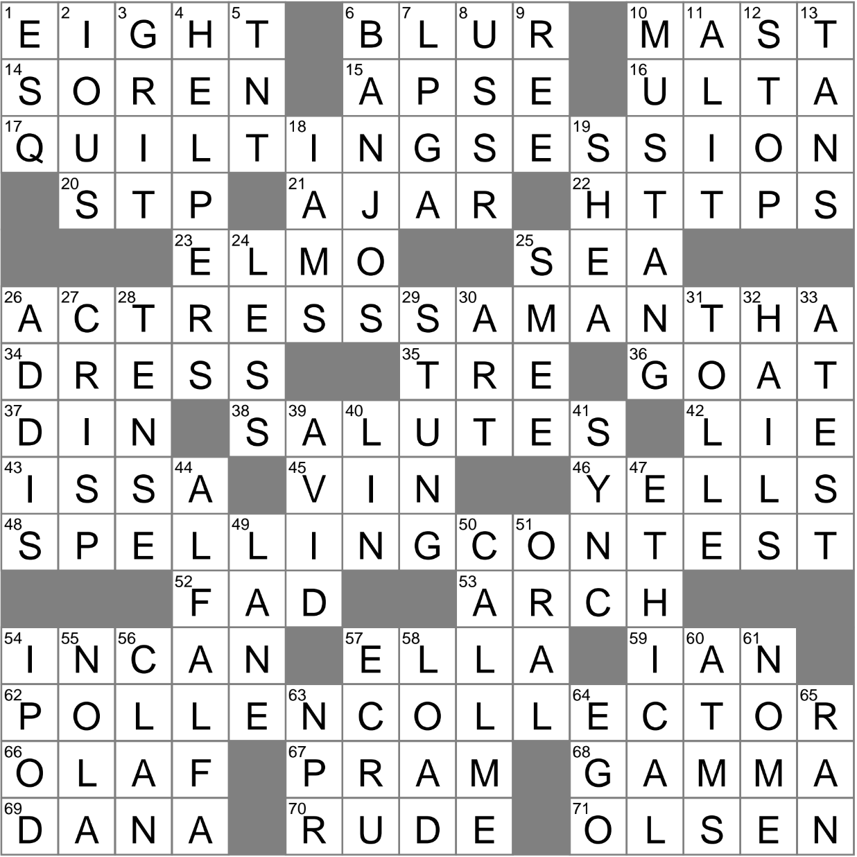 Stubborn Determination Crossword Clue Archives LAXCrossword Stubborn Determination Crossword Clue Archives LAXCrossword