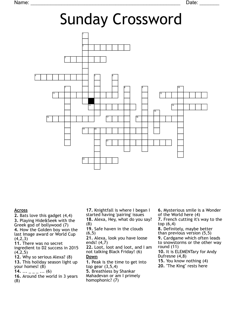 greek peak crossword clue