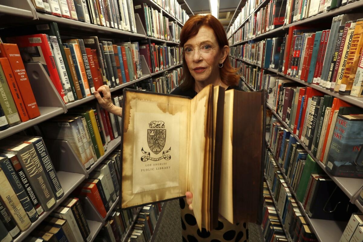 Susan Orlean s Book About 1986 L A Library Fire Headed To Television Los Angeles Times