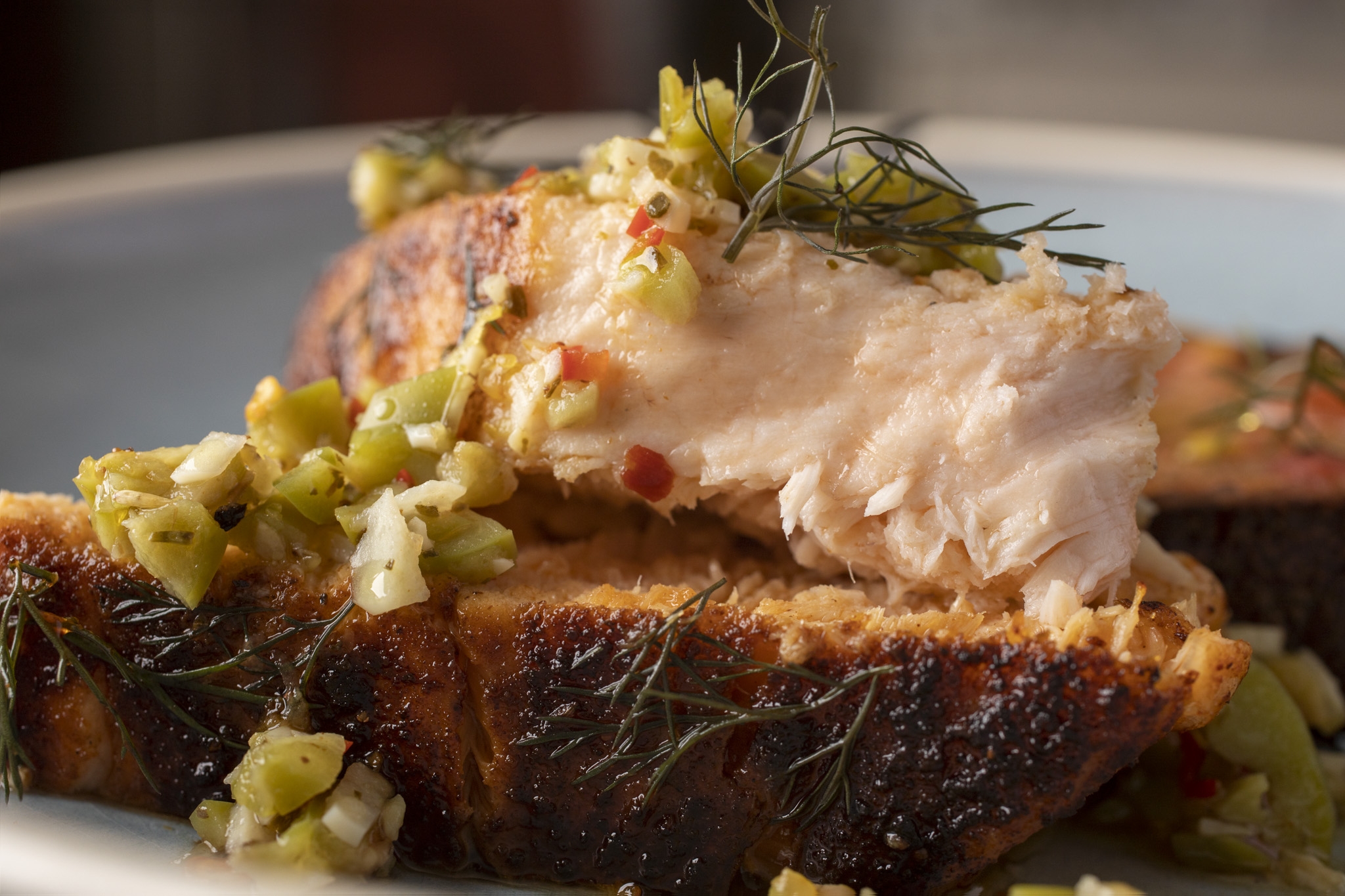 Swordfish With Olive Salmoriglio The Garum Factory