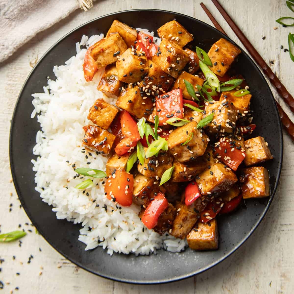 Szechuan Tofu Connoisseurus Veg
