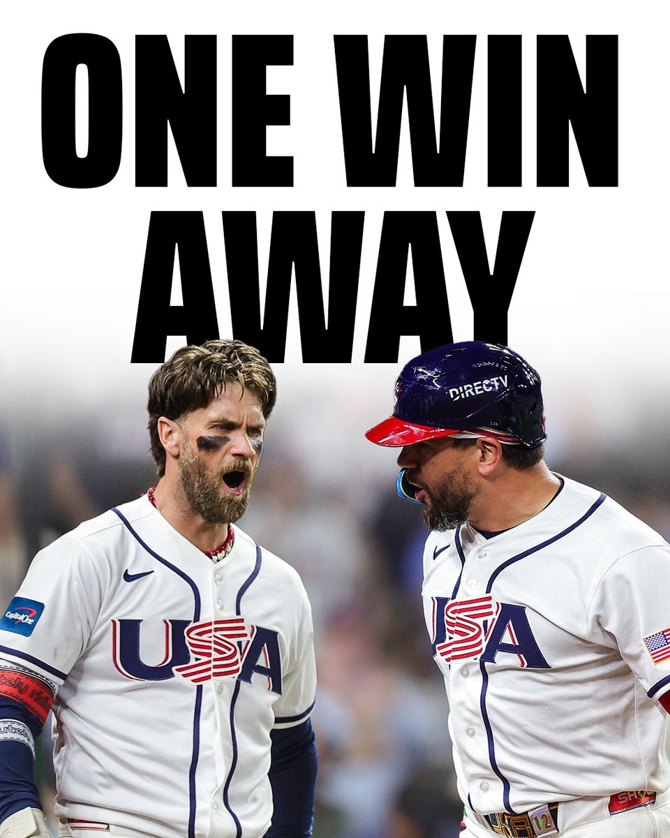 Team USA Is One Win Away From Its First World Baseball Classic Title Since 2017 