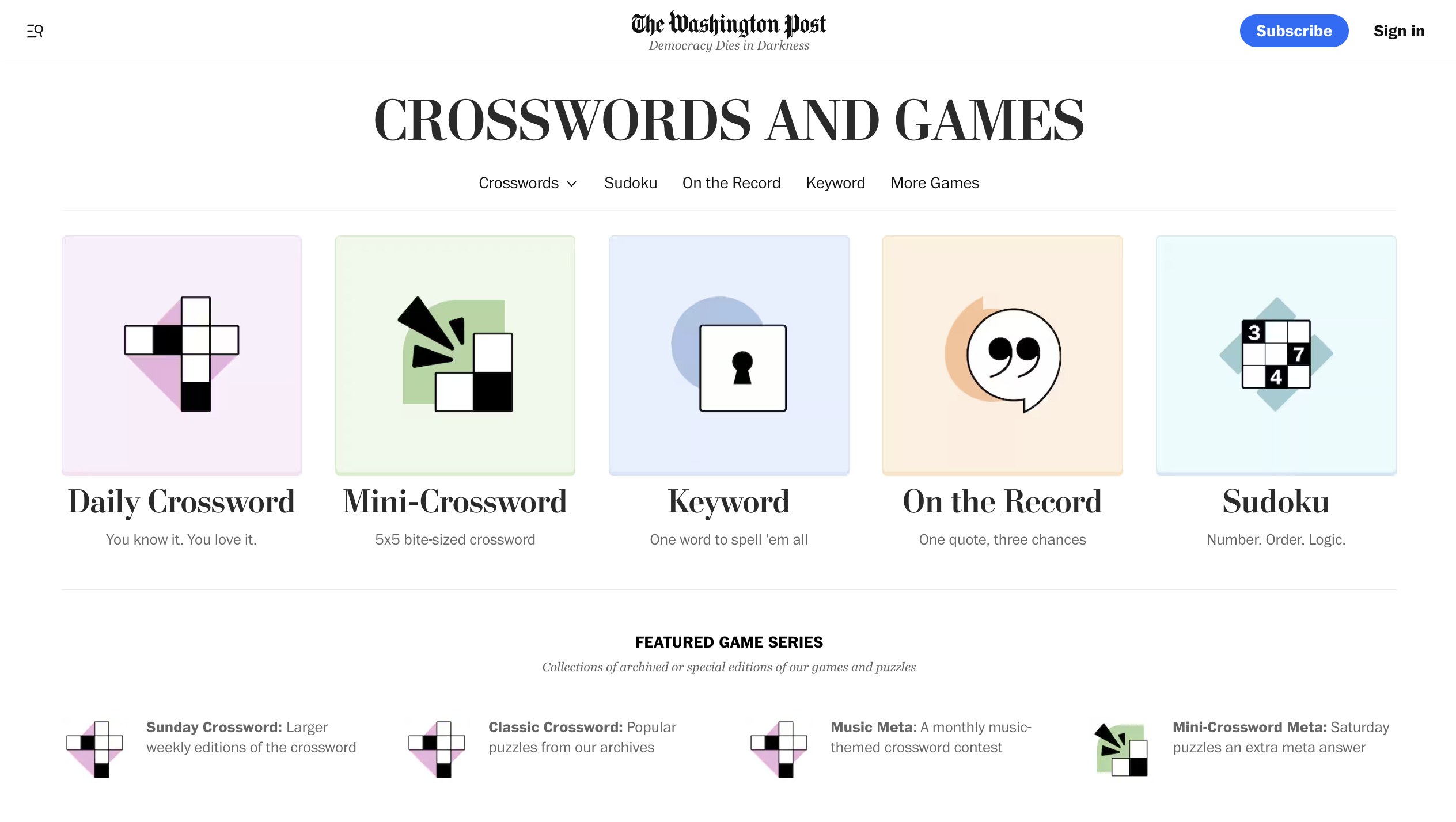 best daily american crossword
