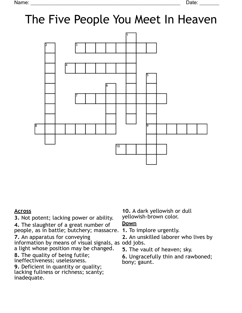 futile crossword clue