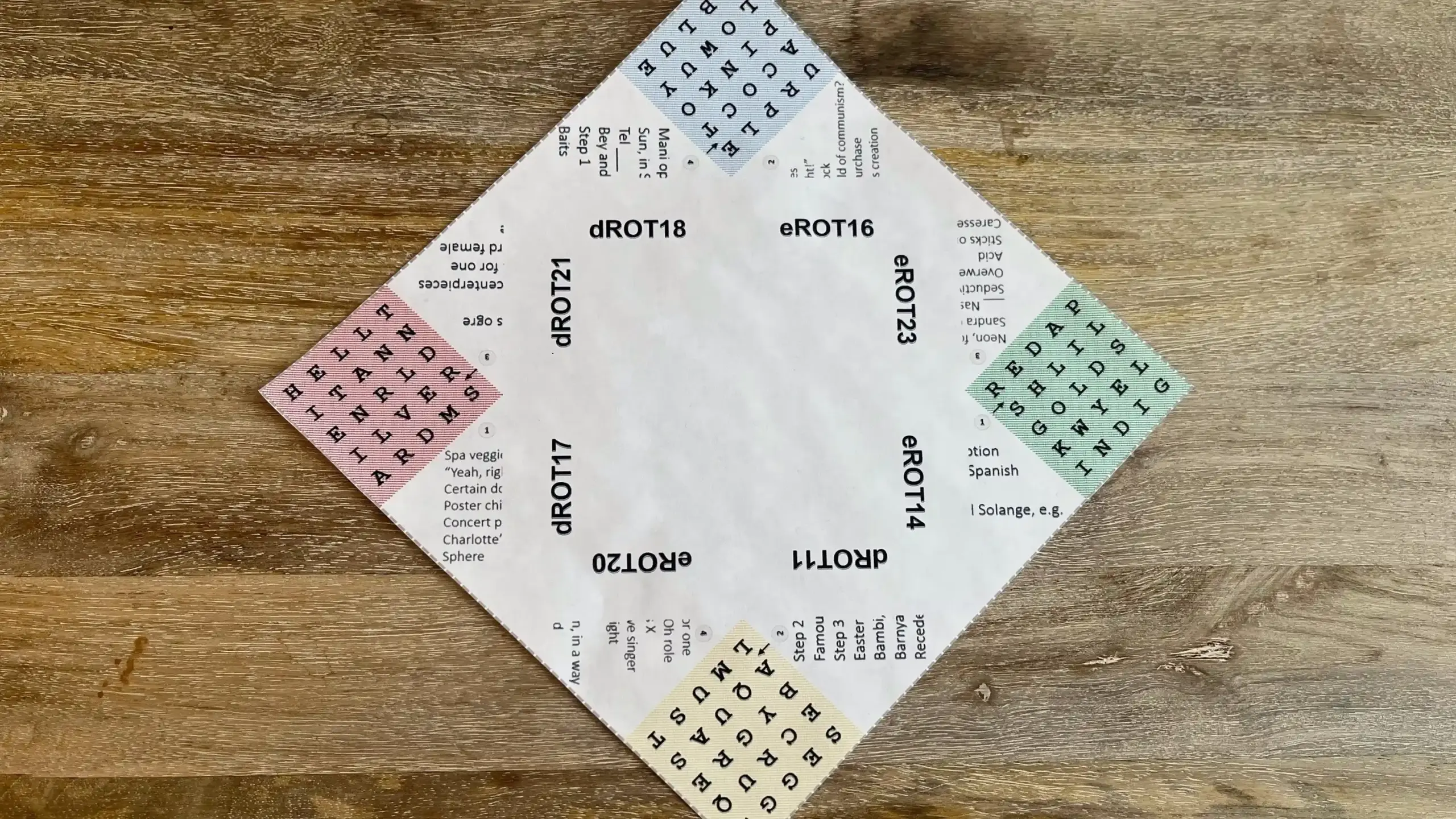 The Folded Puzzle The New York Times