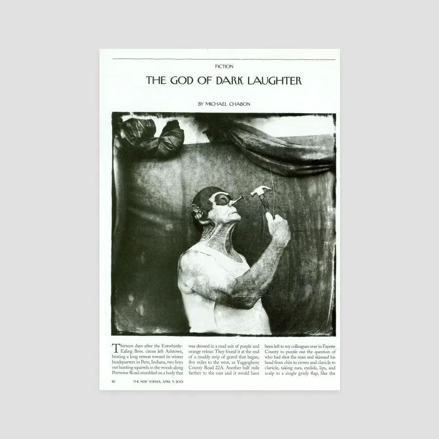 The God Of Dark Laughter The New Yorker