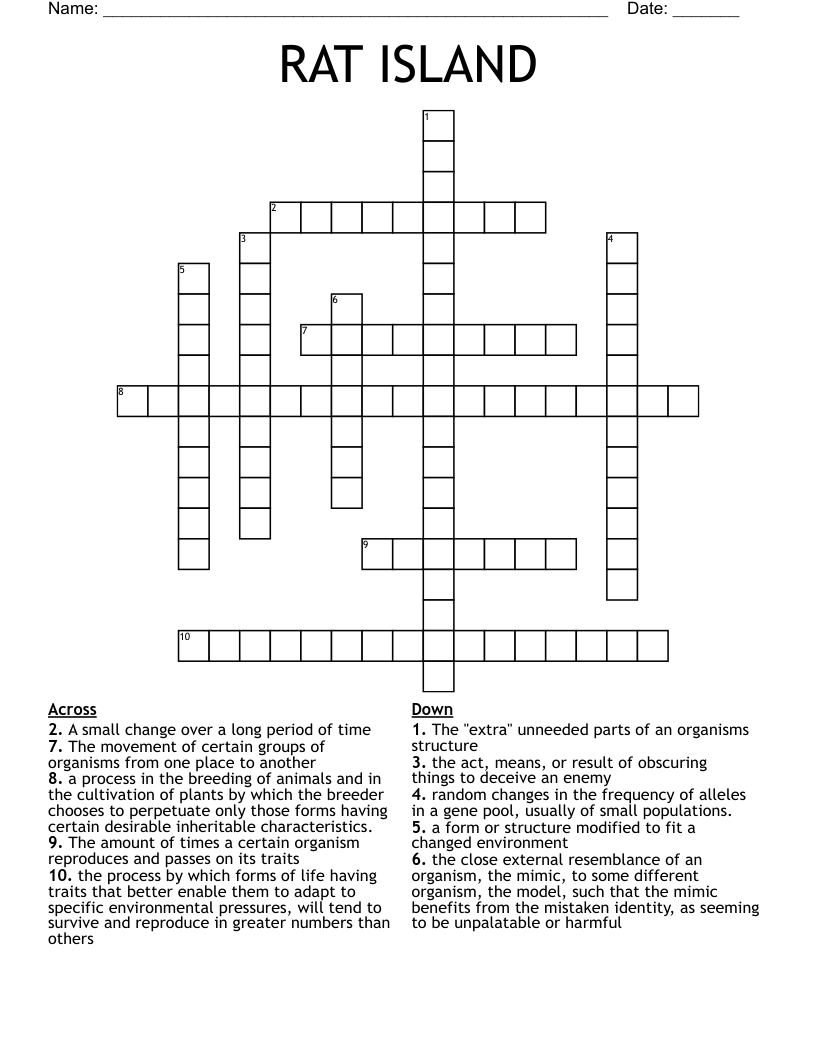 The Mimic Word Search WordMint