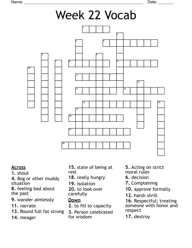 The Pennsyllvanian Time Period Crossword WordMint