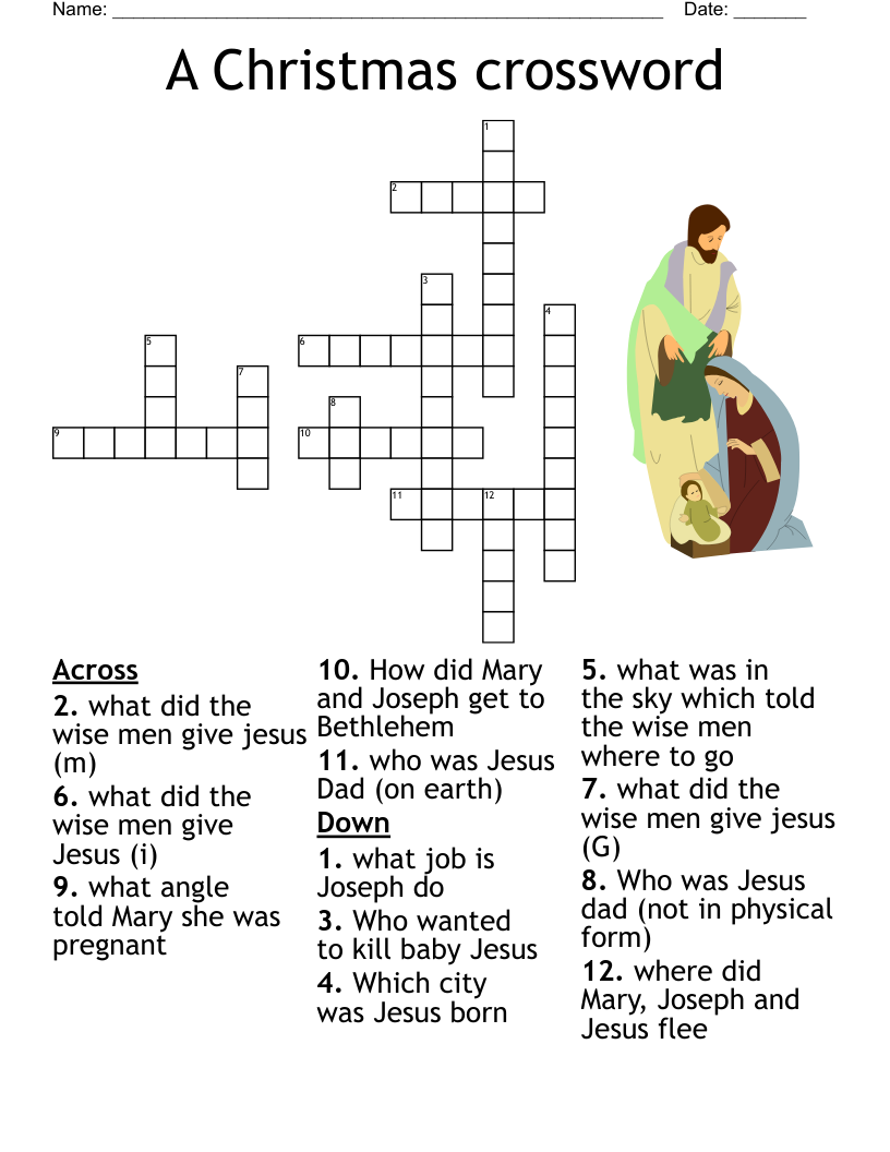 The Rosary Crossword WordMint
