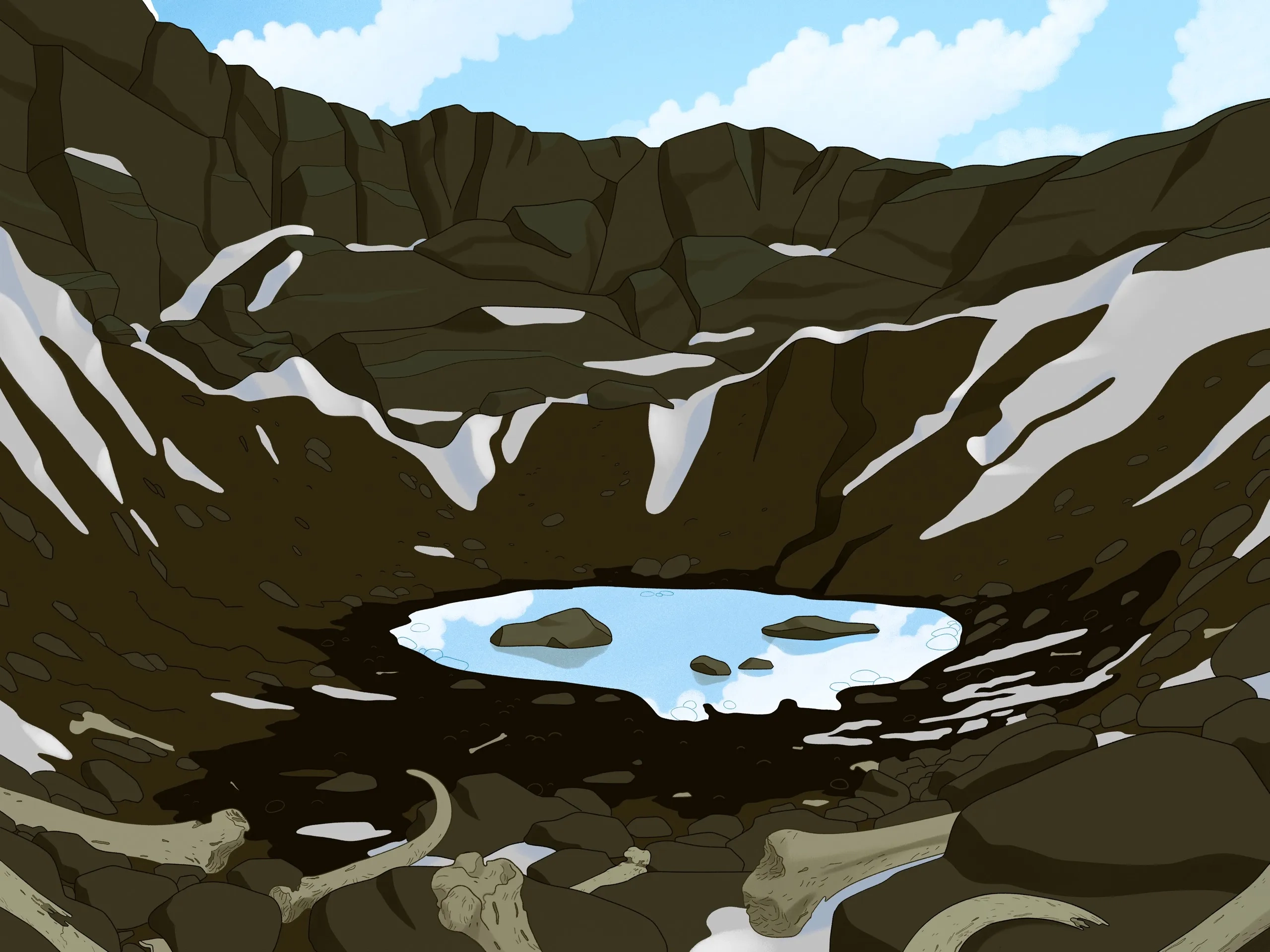 The Skeletons At The Lake The New Yorker