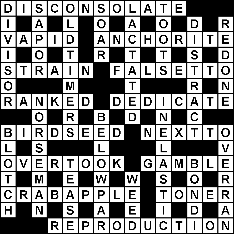 The Stickler Weekly 238 Solution Australian Crosswords The Stickler Weekly 238 Solution Australian Crosswords