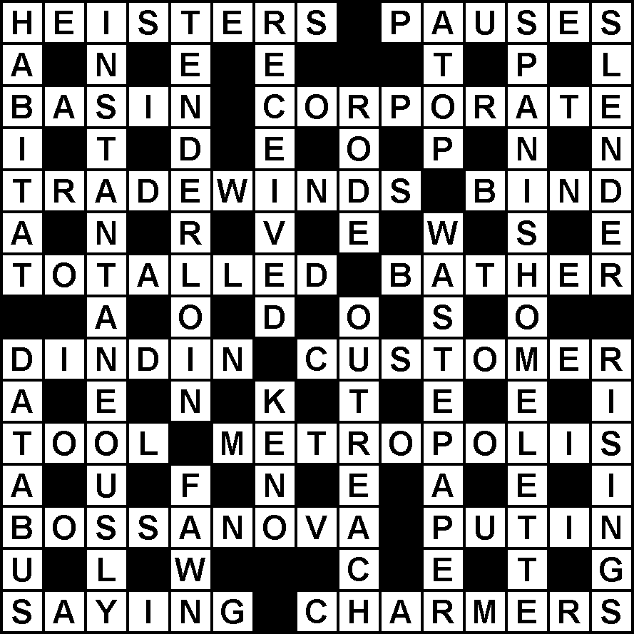 sandbank nyt crossword